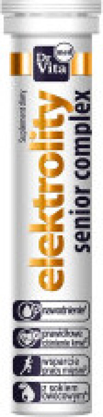 Vita Electrolytes Senior Complex with juice dietary supplement 20 effervescent tablets