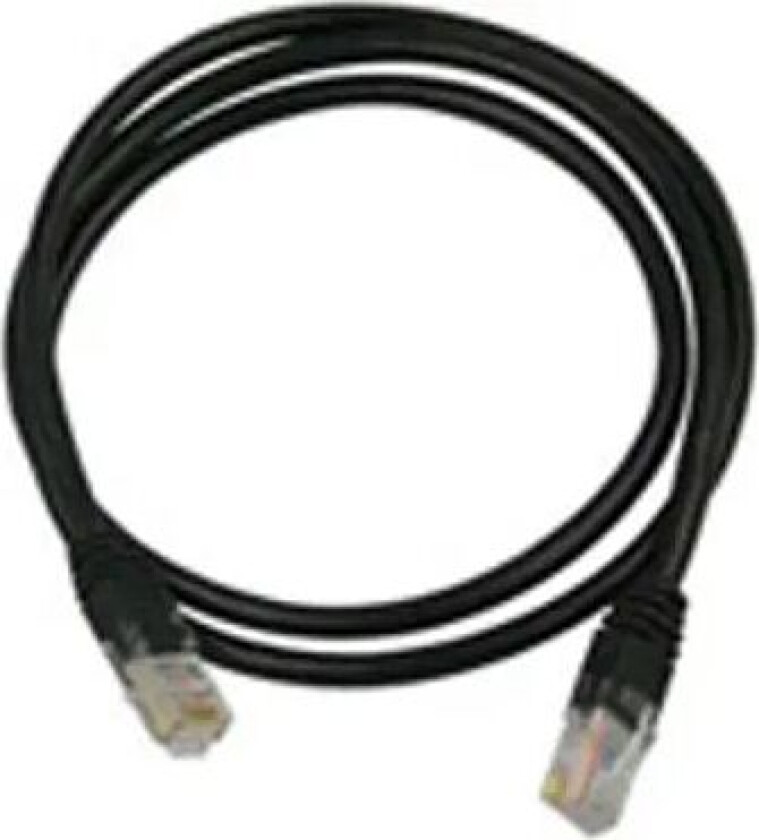 Koblingskabel Rj-45 Rj-45 Cat 6 10m Svart