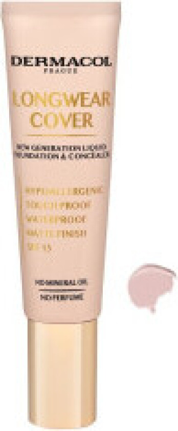 Longwear Cover Make-Up foundation and face concealer 02 Fair 30ml