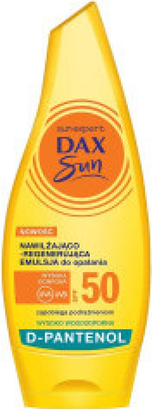 Sun Moisturizing and regenerating sunscreen emulsion with D-panthenol SPF50 175ml