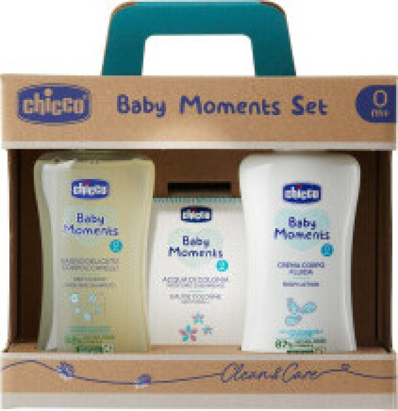Baby Moments set bath liquid 200ml + shampoo 200ml + EDT 100ml