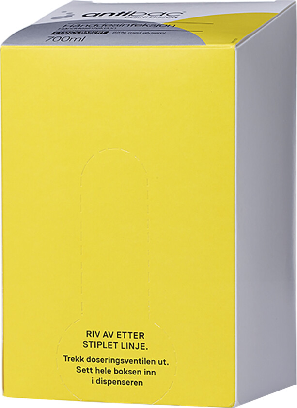 Bilde av 85% Hånddesinfeksjon BiB, 700 ml refill