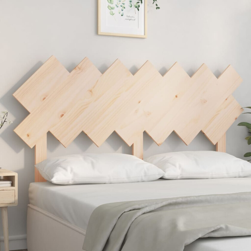 Sengegavl 151,5x3x81 cm heltre furu