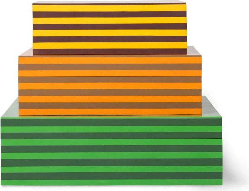 Oppbevaringsboks med lokk 3 deler Dawn