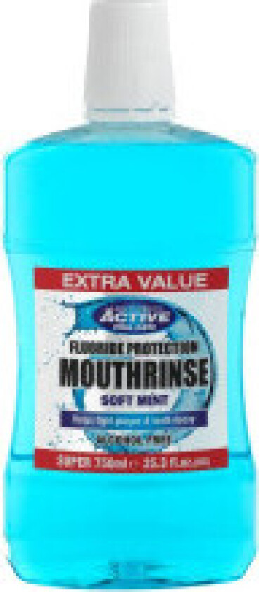 Formulas Active Alcohol Free Mounthwash alcohol-free mouthwash with green mint 750ml