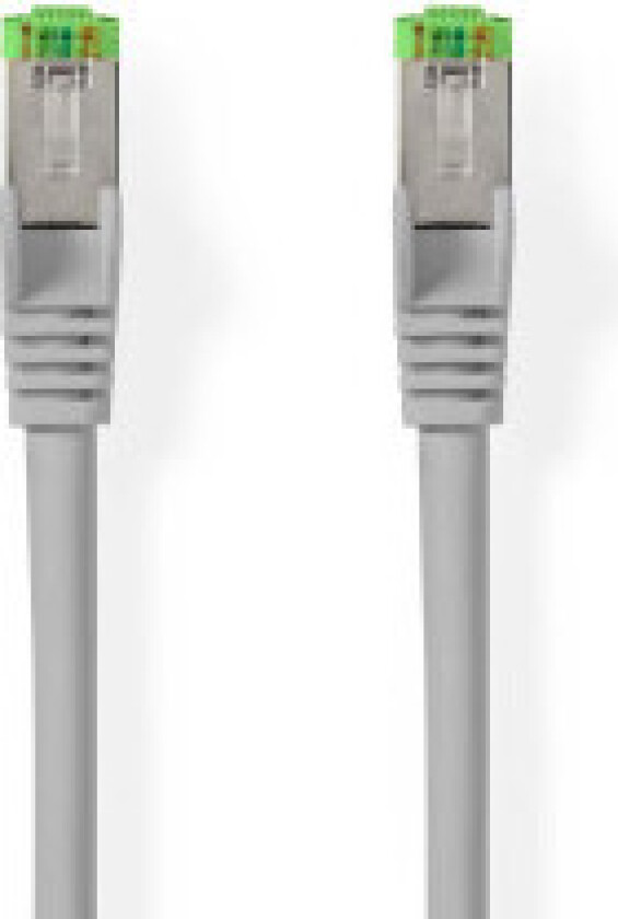 Bilde av Cat 8.1 nettverkskabel | S/FTP | RJ45 Han | RJ45 Han | 20.0 m | Rund | LSZH | Grå | Label