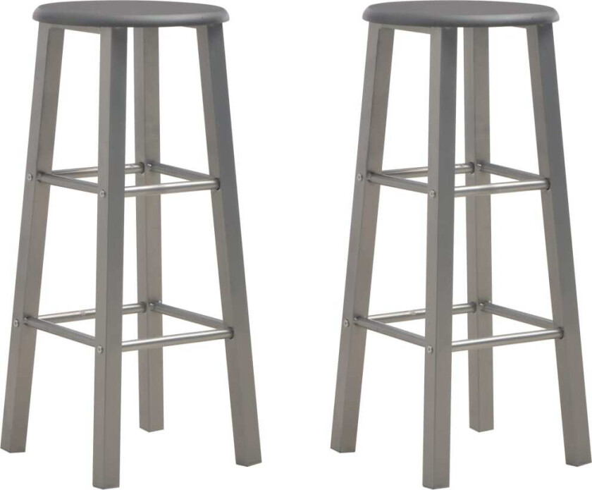 Barkrakker 2 stk antrasitt MDF