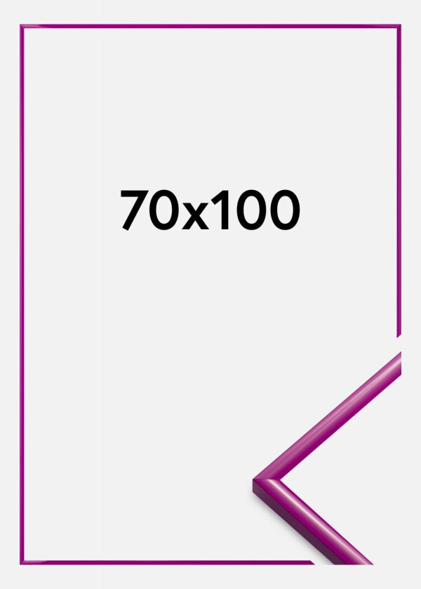 Ramme New Lifestyle Akrylglass Fuchsia 70x100 Cm