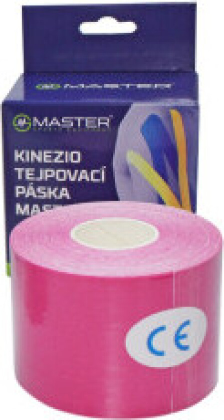 Elastisk kinesiologitape for skader og muskelstøtte