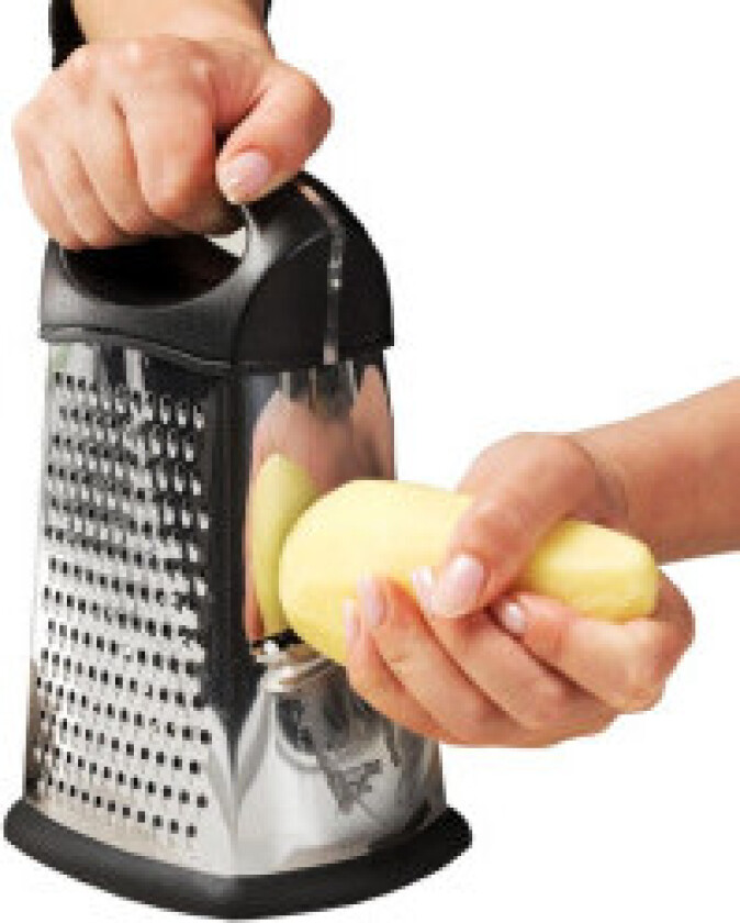 Allsidig kjøkkenhøvel med sklisikker bunn og ergonomisk håndtak