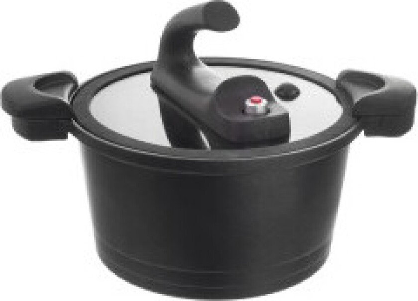 Granitt trykkoker for matlaging og stuing - 5,5 L