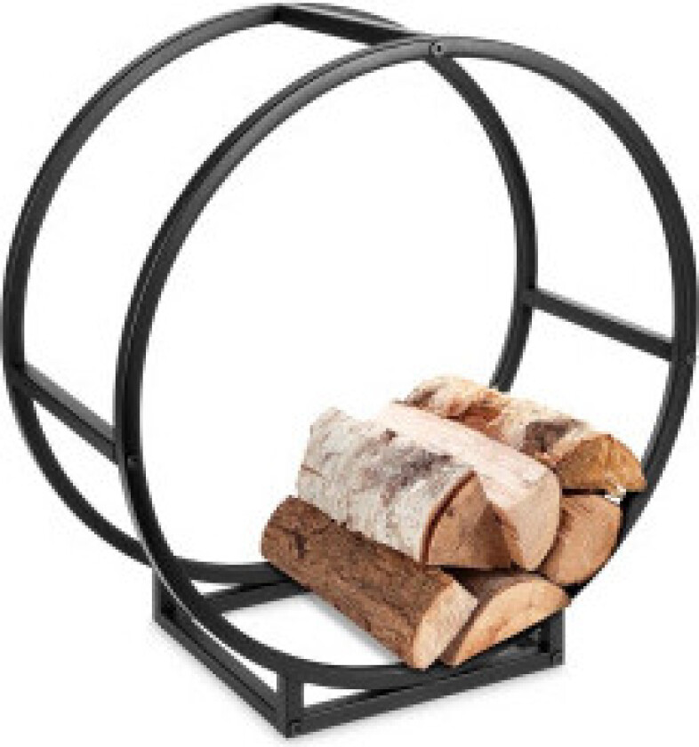 Elegant og stabilt vedstativ for komfyr