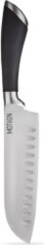 Santoku kniv i rustfritt stål for kutting og skjerping