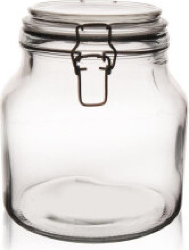 Glasskrukke 1,85 L med lufttett patentlokk - Oppbevaring