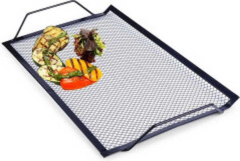 Grillrist i stål med non-stick og perforert overflate