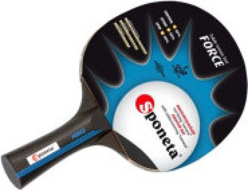 Bordtennisracket for offensivt spill - perfekt for nybegynnere