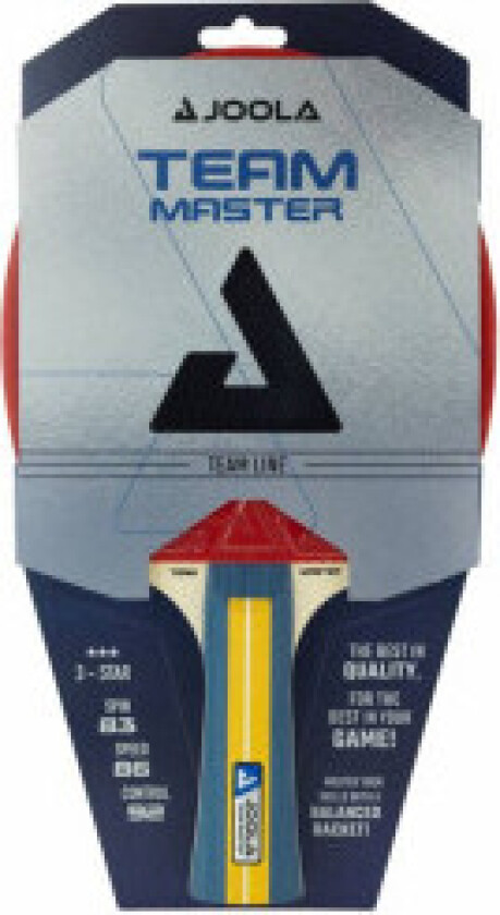 Avansert bordtennisracket for profesjonelle med Ergo Grip
