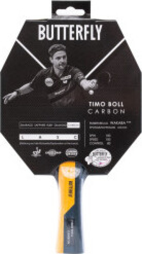Carbon Ping Pong Racket for avanserte klubbspillere