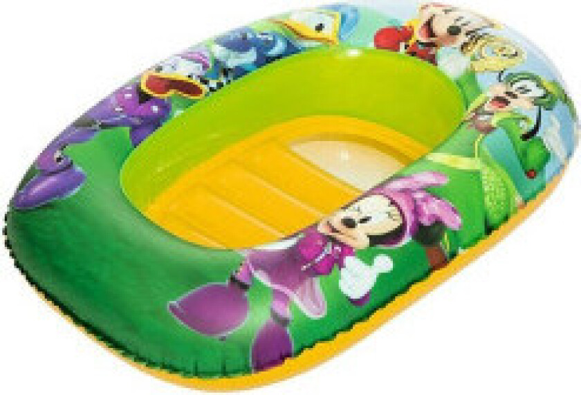 Gummibåt for barn 3-6 år med trekktau og vindu