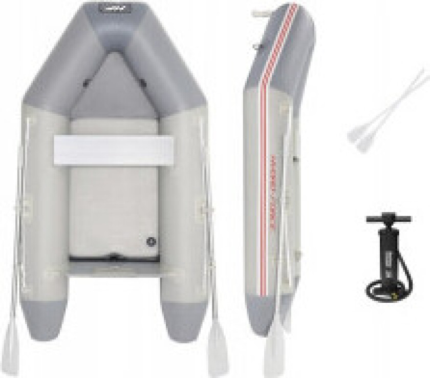 Sporty gummibåt for 2 personer, fiske og eventyr