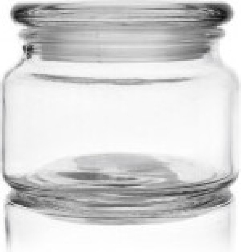 Glasskrukke 0,38 L - Retrodesign, perfekt oppbevaring