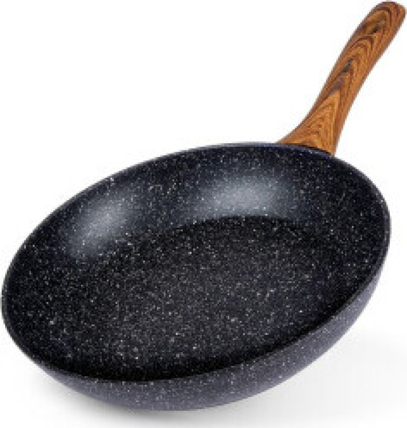 Granitt stekepanne 26 cm - Non-stick, Induksjon og Gass