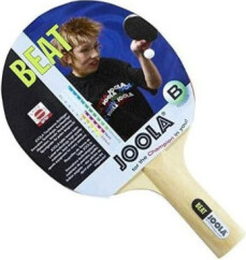 Perfekt bordtennisracket for nybegynnere med anatomiske håndtak