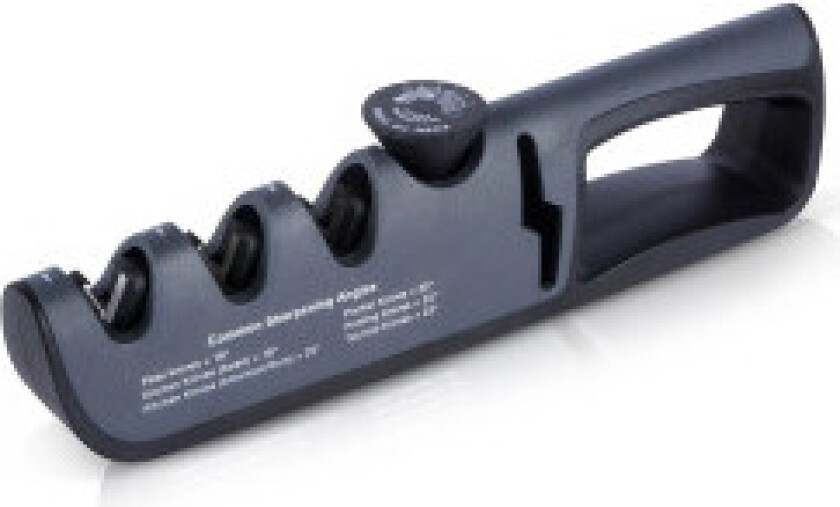 Knivsliper med fire soner og justerbar slipevinkel