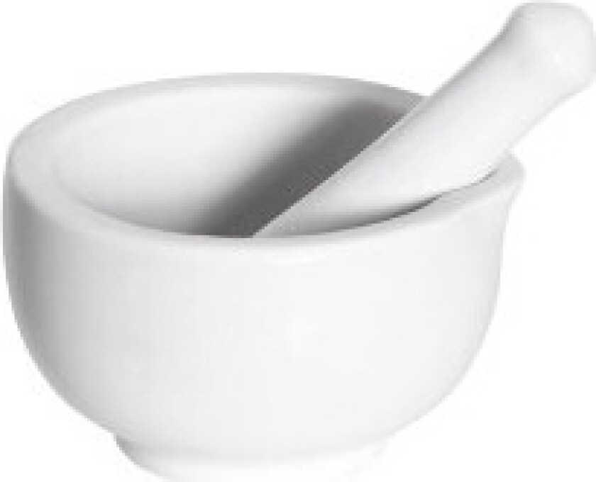 Keramisk morter, 8 cm - Perfekt til krydder og pesto