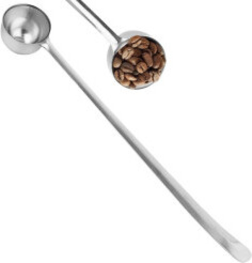 Måleskje for kaffe i rustfritt stål 6g