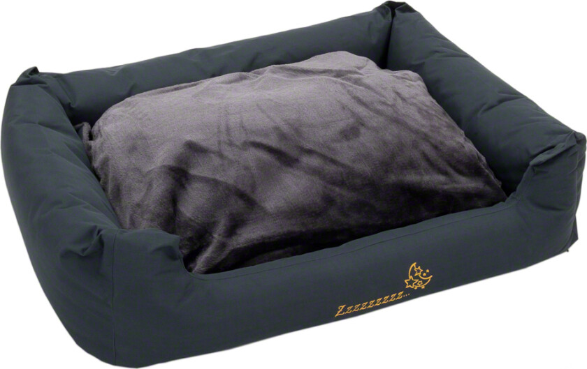 Bilde av Hundeseng Sleepy Time Grey - L 80 x B 65 x H 30 cm