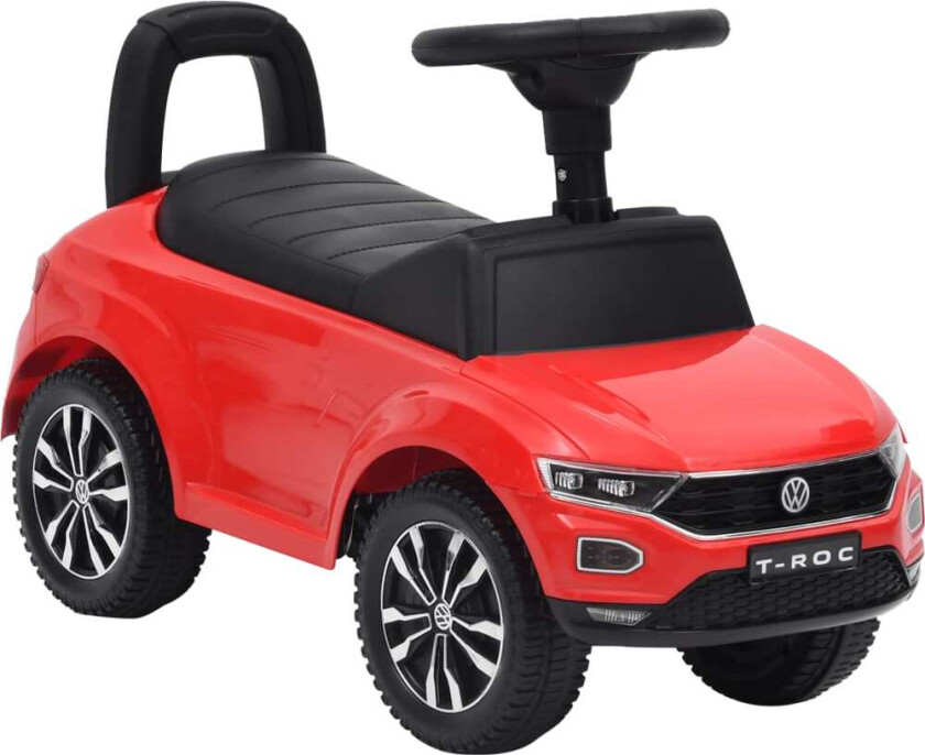 Gåbil Volkswagen T-Roc rød