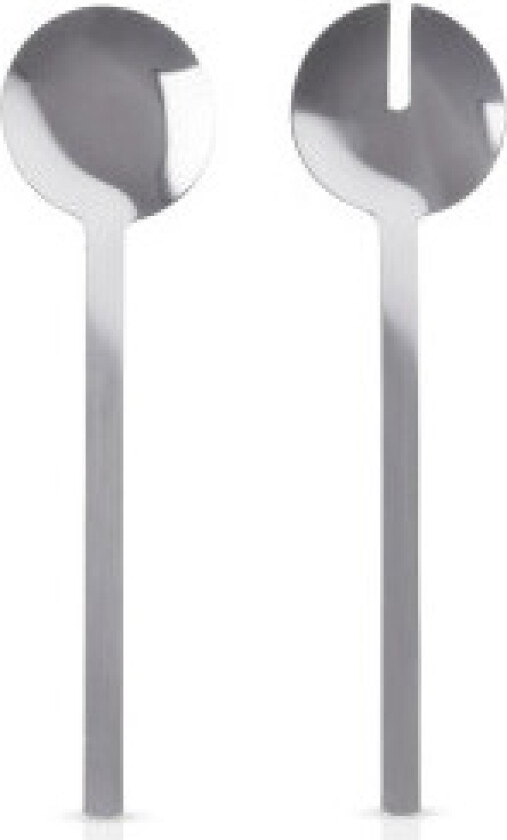 Elegant og praktisk salatbestikk i rustfritt stål