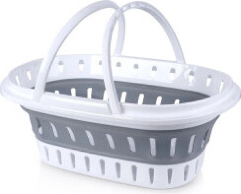 Sammenleggbar skittentøyskurv: Romslig, slitesterk og kompakt design