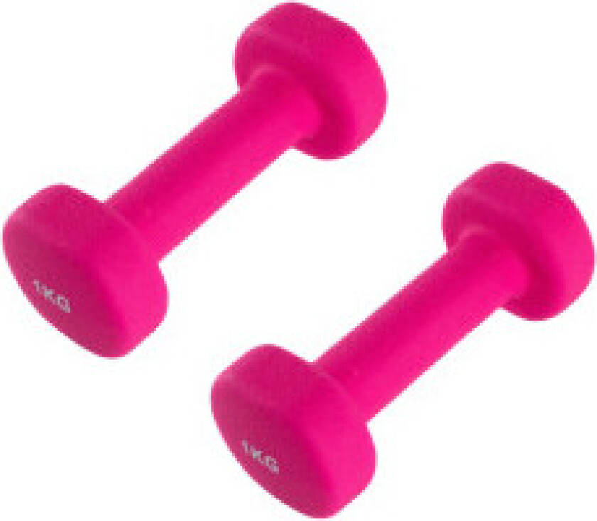 Hantler 2 x 1 kg - Perfekt for trening hjemme