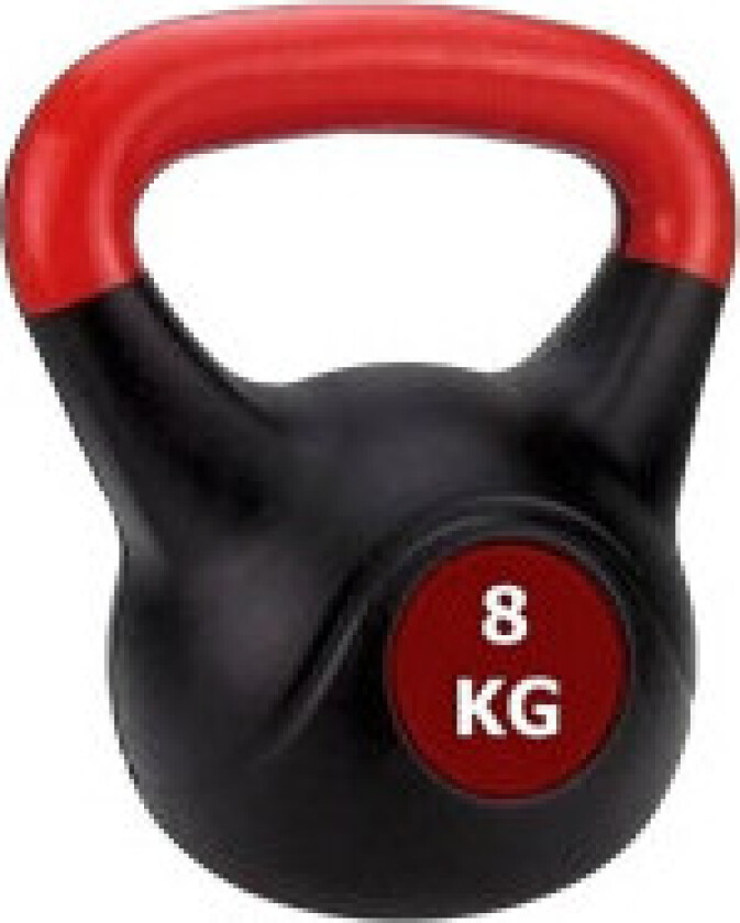 Vinylbelagt Kettlebell Dumbbell - Ergonomisk og sklisikker