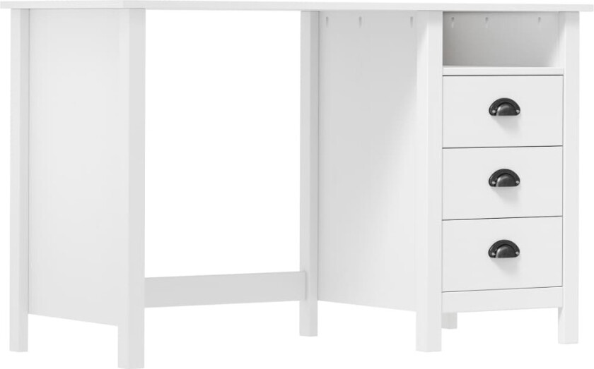 Skrivebord Hill Range 120x50x74cm - hvit