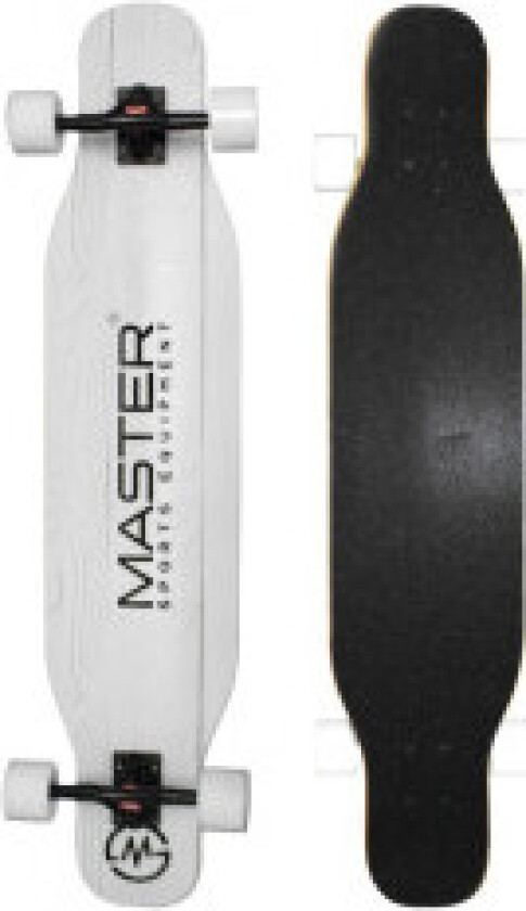 Longboard 42'' natt: Maple, ABEC9, 78A hjul, bykjøring