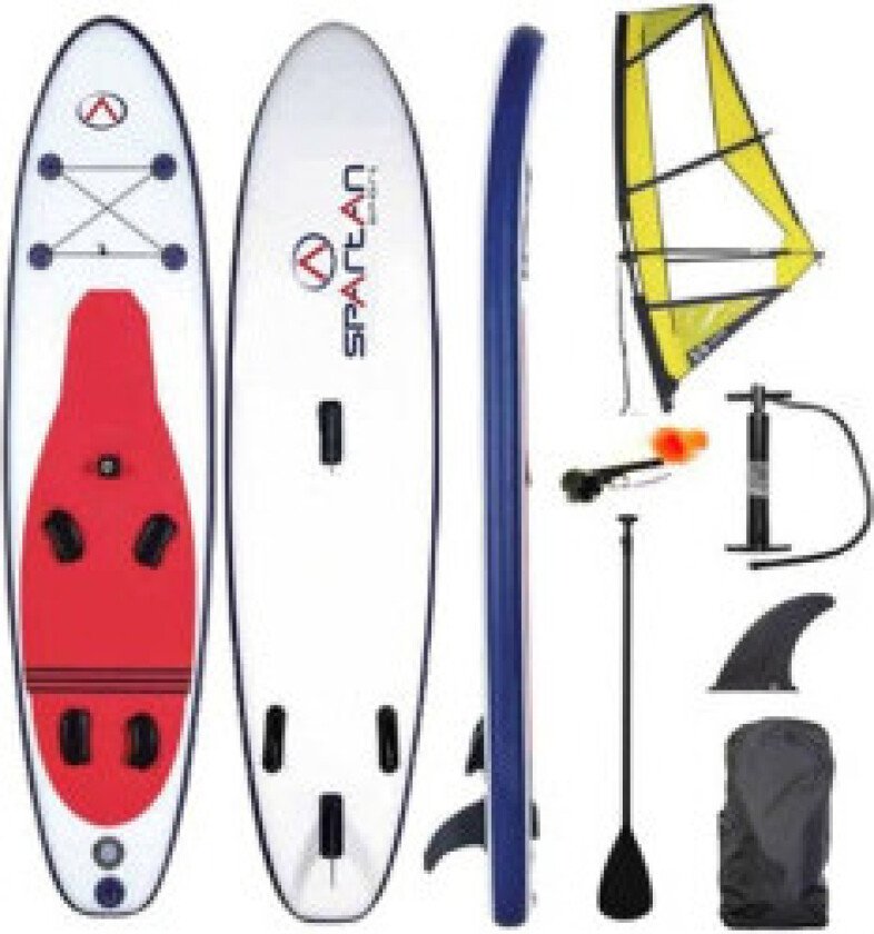 Kombinert paddleboard og surfebrett med justerbar padle