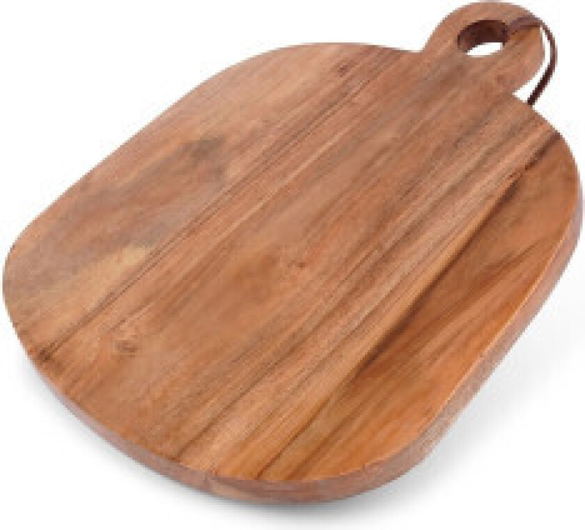 Skjærebrett i tre for skjæring og servering