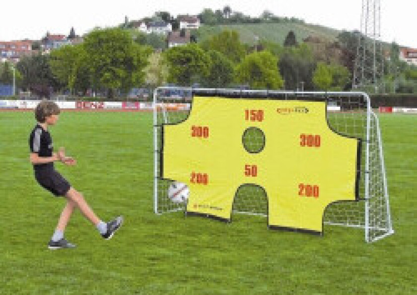 Fotballmål med mål - Forbedre skuddnøyaktigheten