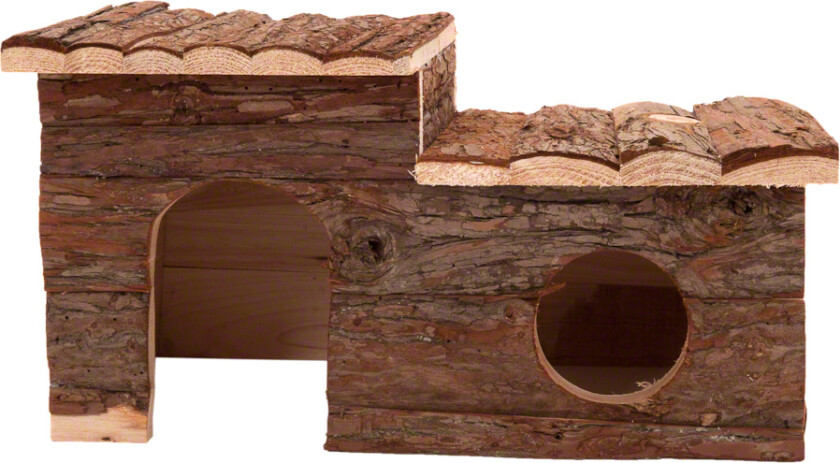Gnagerhus med Terrasse - L 43 x B 28 x H 22 cm
