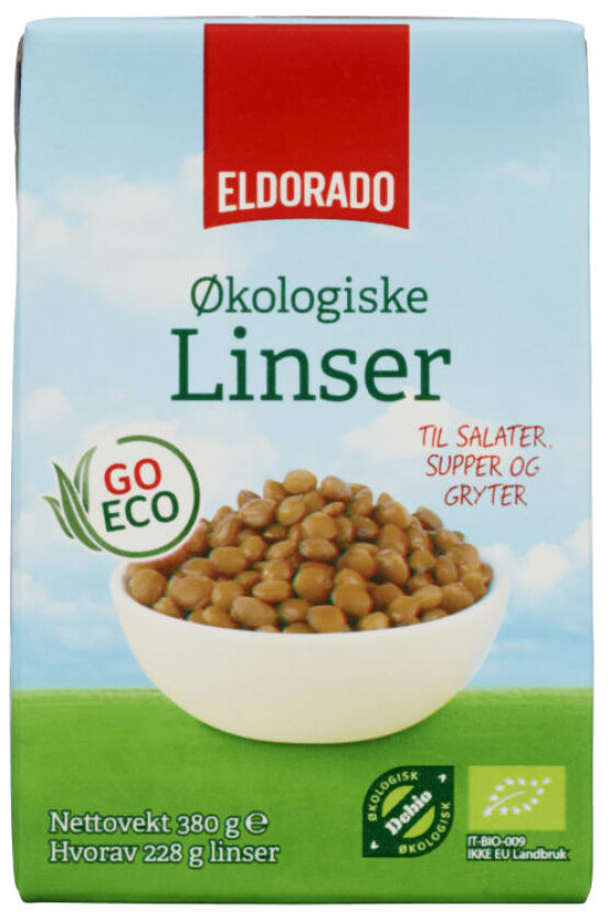 Linser Økologiske 380g Go Eco Eldorado