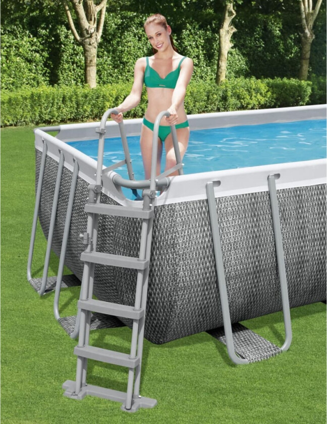 Sikkerhetsstige Flowclear 4-trinns 122 cm