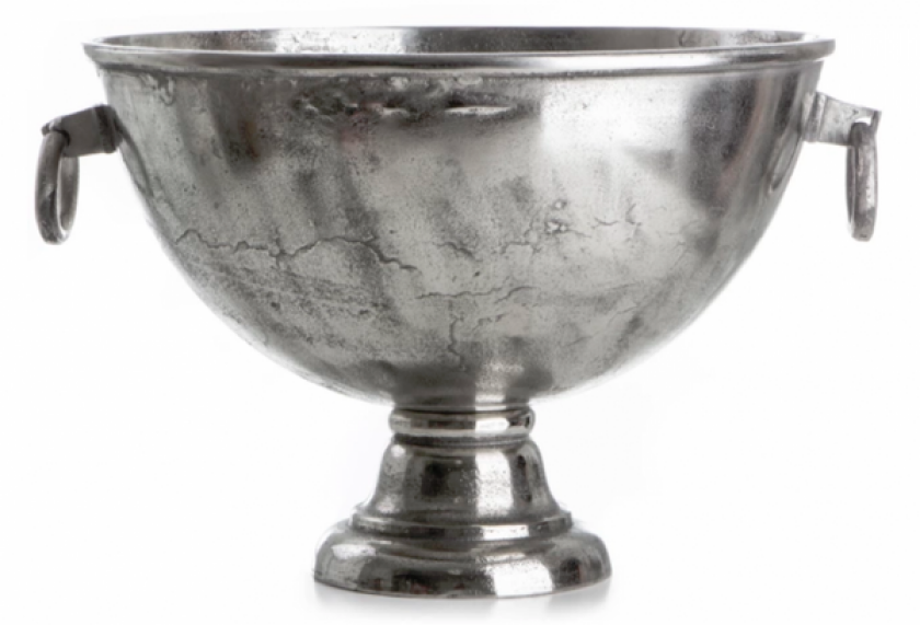 Madame Vinkjøler Champagne sølv H:34 B:52 D:52