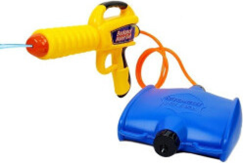Vannpistol med 1080 ml reservoar, 8 m rekkevidde, gul-blå
