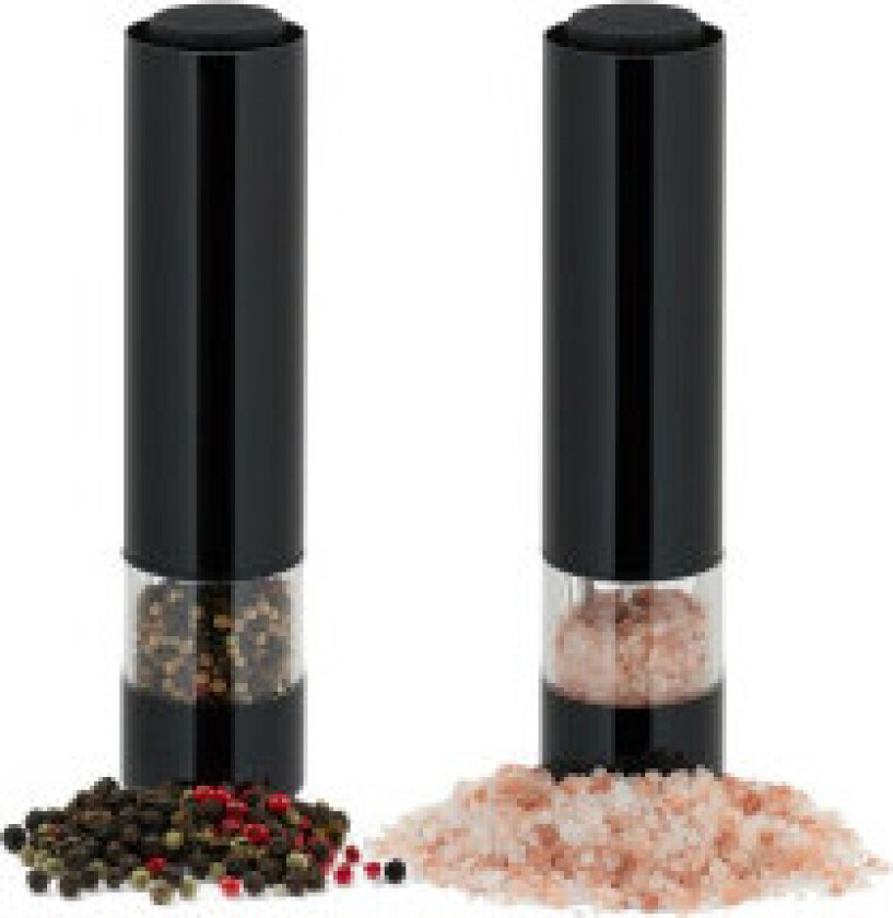 Salt og pepperkvern sett med 2 stk