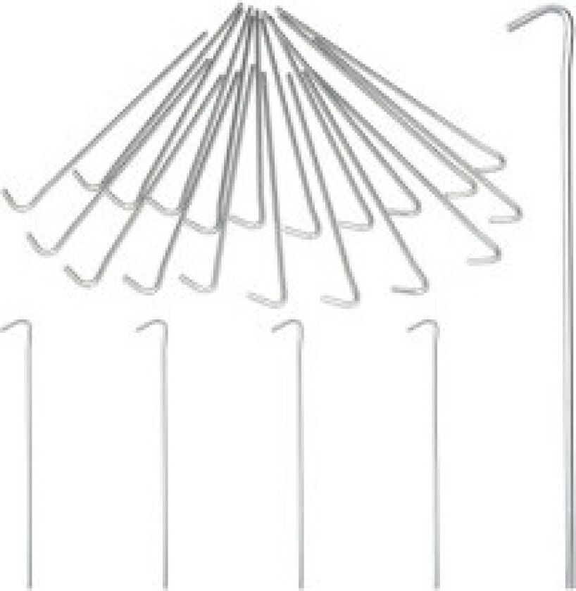 Sett med 25 teltplugger