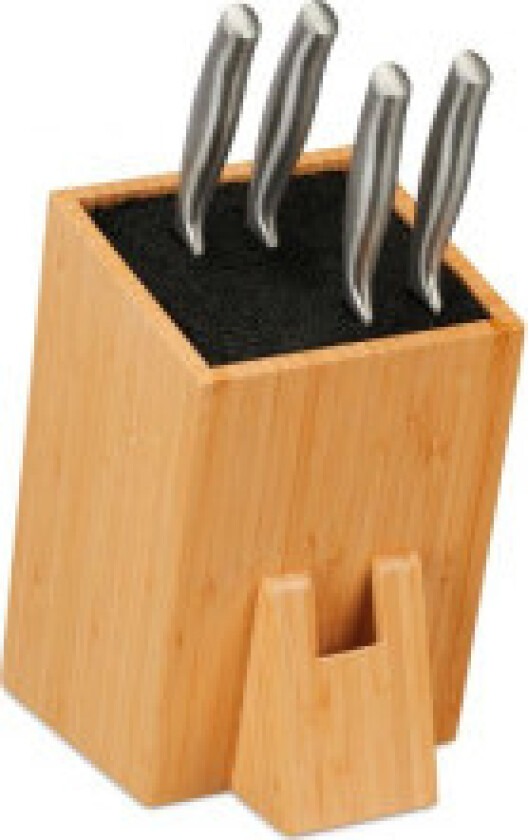 Umontert knivblokk i bambus