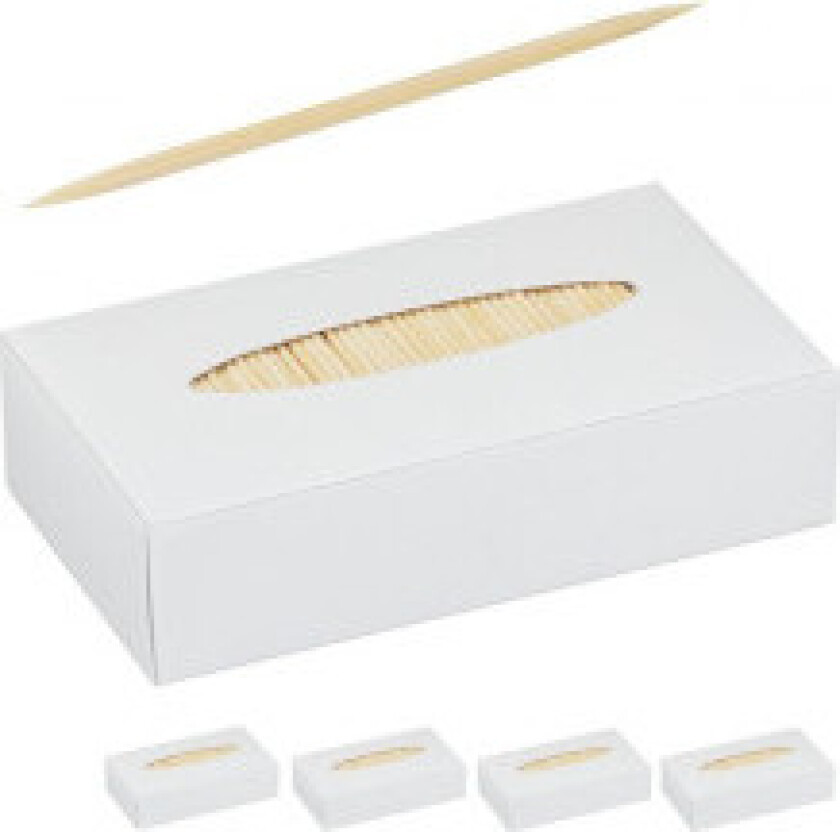 Tannpirkere i tre med 5000 stk